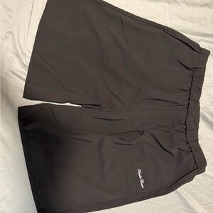 Undercover Black Athletic Elastic-Waist Shorts